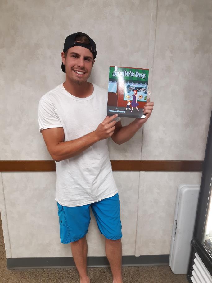 Austin Grenier Bought Jamie's Pet Children's Book