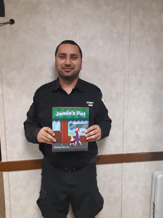 GaganDeep Bawa Has a Signed Copy Of Jamie's Pet Children's Book