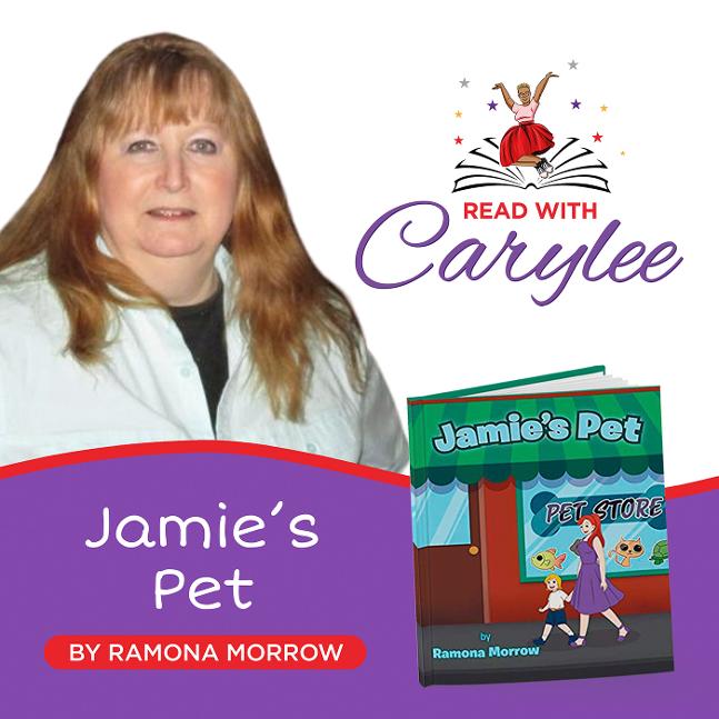 Jamie's Pet is on Read with Carylee Show