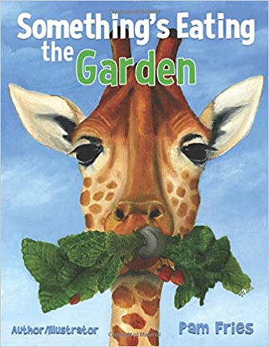 Something's Eating the Garden Kid Book for Road Trips